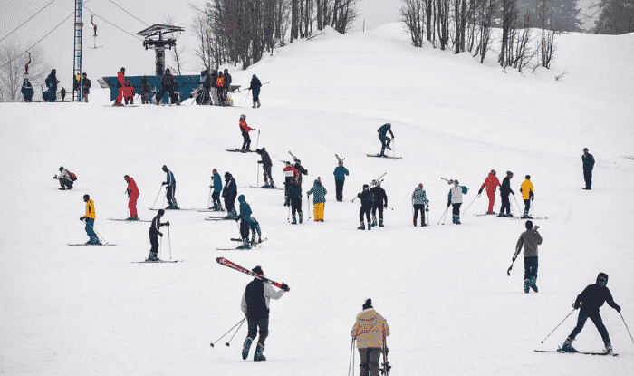 Honeymoon in Gulmarg its a beautiful place