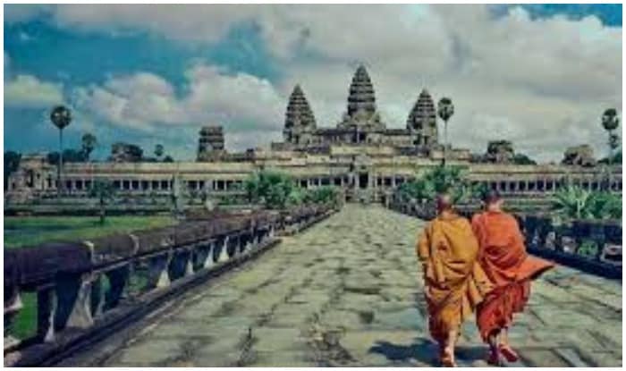 angkor wat temple in Cambodia