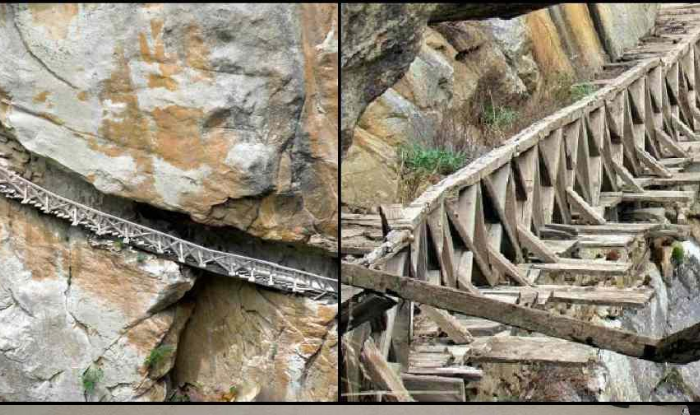 Gartangali Bridge, Gartangali Bridge Tour, How to Reach Gartangali Bridge, Best Trek Route in Uttarakhand, Dangerous Trek Route in Uttarakhand