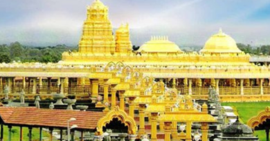 Sri Lakshmi Narayani Golden Temple made of 15 thousand kg gold