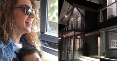 Kangana Ranaut shared a photo of her Manali house covered with snow