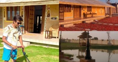 Popular Kumar Vishwas made dream home in his native village