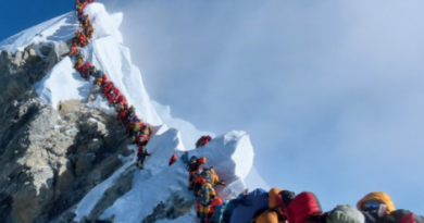 new snow height of mount everest at8848.86m