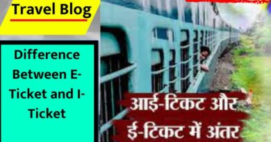 Difference Between E-Ticket and I-Ticket