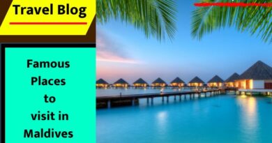 Famous places to visit in Maldives